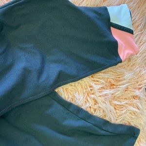 bally total fitness capri pants xs